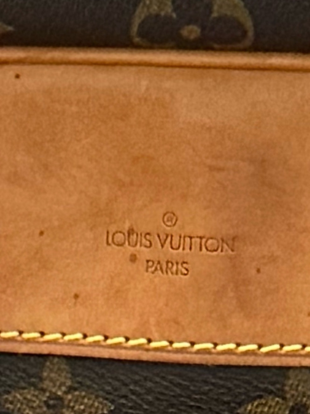 Louis Vuitton Monogram Deauville with Vachetta UNISEX hardware for strap NI - Picture 5 of 11